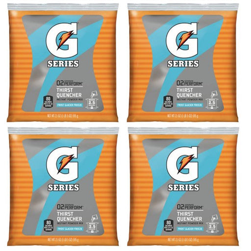 Gatorade 2.5 Gallon Case Glacier Freeze (32 Packs) Case Yields 80 Gallons - BHP Safety Products