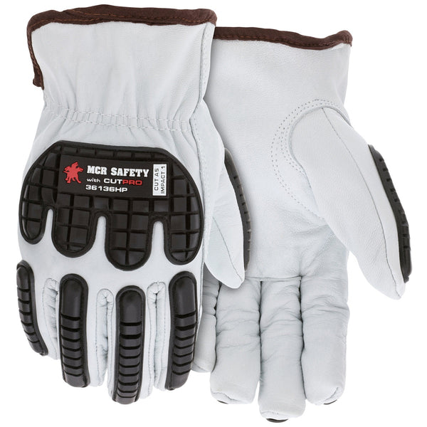 Gray Cut Resistant Safety Gloves - 1 pair