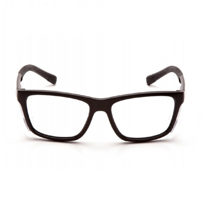 Pyramex Conaire Safety Glasses, Black Frame with Intergrated Side Shields - BHP Safety Products
