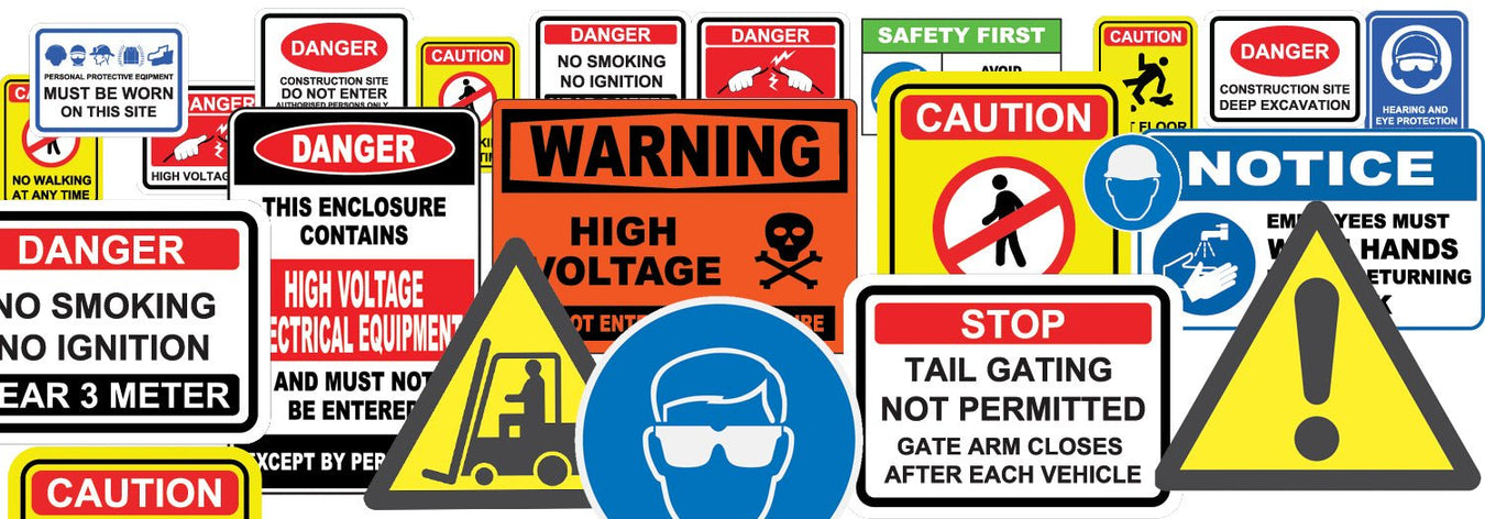 Signs and Labels - BHP Safety Products 