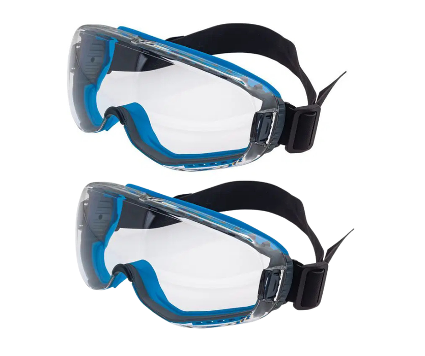 Encon Veratti 900 Goggle Blue & Black Frame, Clear Lens, AFR