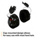 3M PELTOR Optime 101 Earmuffs H7P3E (Hard Hat Attachable) - BHP Safety Products