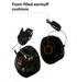 3M PELTOR Optime 101 Earmuffs H7P3E (Hard Hat Attachable) - BHP Safety Products