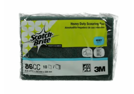 3M Scotch-Brite™ Heavy Duty Scour Pad, 6"x9", 86CC - BHP Safety Products