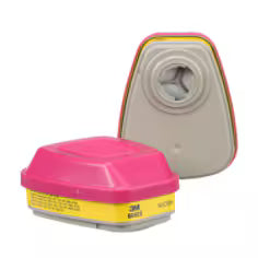 3M 6000 Full Facepiece Reusable Respirator & Catridge/Filter Combo