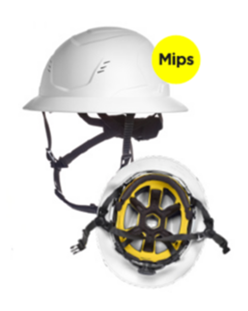 MSA V-Gard H2® Full Brim Safety Helmet