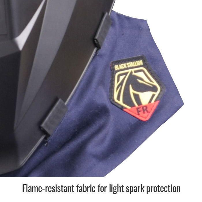 Black Stallion AH2140 - NS FR Wraparound Helmet Bib - BHP Safety Products