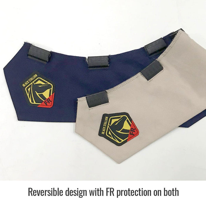 Black Stallion AH2140 - NS FR Wraparound Helmet Bib - BHP Safety Products