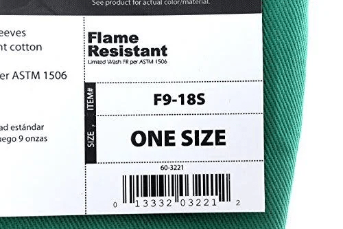 Black Stallion F9 - 18S Flame - Resistant Cotton Sleeves, 18" Length (Pair) - BHP Safety Products