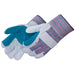 Double Palm Split Cowhide Leather Work Gloves 3581SP (Large or X-Large) - BHP Safety Products