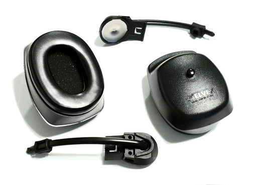 Elvex® QuickSnap™ Cap - Mounted Large Volume Ear Muff, Black, HM - 6029 - BHP Safety Products
