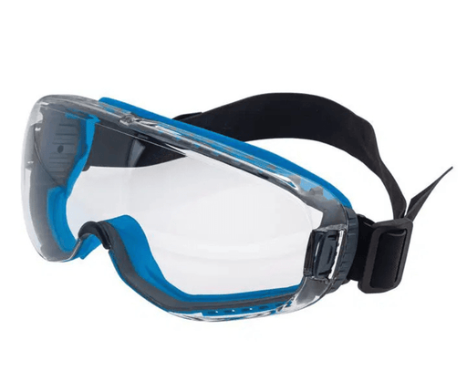 Encon Veratti 900 Goggle Blue & Black Frame, Clear Lens, AFR - BHP Safety Products