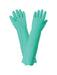 FrogWear 522 Extra - Long 22 - Mil Green Nitrile Unsupported Gloves with Raised Diamond Pattern Grip - 1/Pair - BHP Safety Products