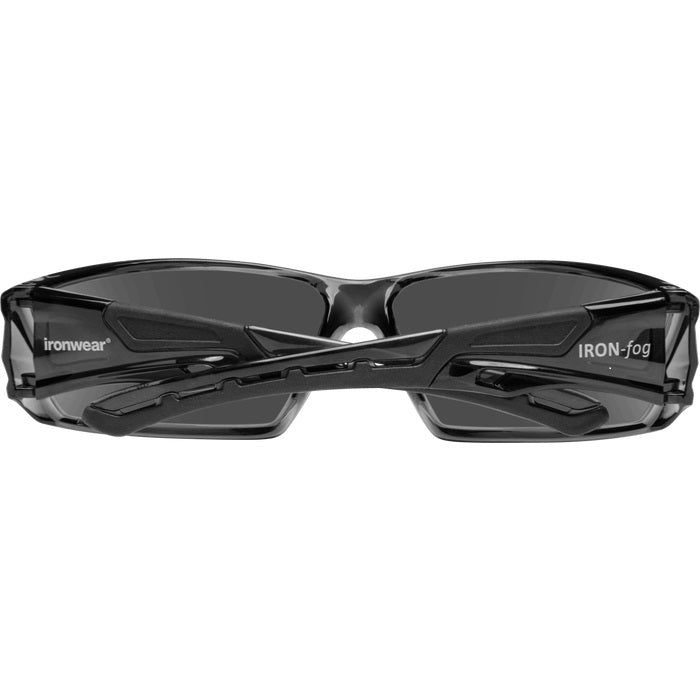 Iron - Fog Premium Grade Anti - Fog Safety Glasses Black Frame, Gray Lens 3085 - B - G/A - BHP Safety Products