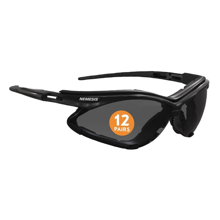 KleenGuard™ Nemesis™ Foam Safety Glasses, Smoke Lens, Anti - Fog, 65336 (1 - Dozen) - BHP Safety Products