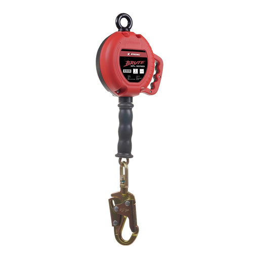 KStrong BRUTE 10 ft. Galvanized Steel Cable SRL w/ Swivel Snap Hook, UFS310010 - BHP Safety Products