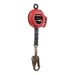 KStrong BRUTE 10 ft. Galvanized Steel Cable SRL w/ Swivel Snap Hook, UFS310010 - BHP Safety Products