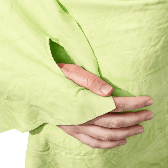 Large ChillAway Body Towel with 2 Thumbholes - 56" x 30" - Lime 1374 - L - BHP Safety Products