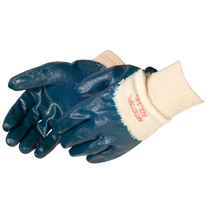 Liberty Blue Interlock Lined Nitrile Coated Work Glove, 9373SP - BHP Safety Products