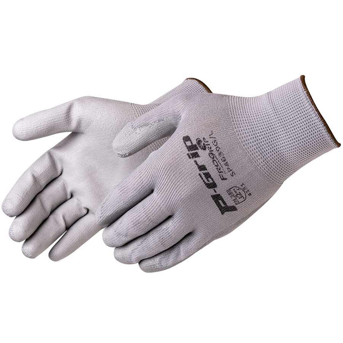 Liberty P - Grip PU Palm Coated Glove, Gray, SP4639G - BHP Safety Products