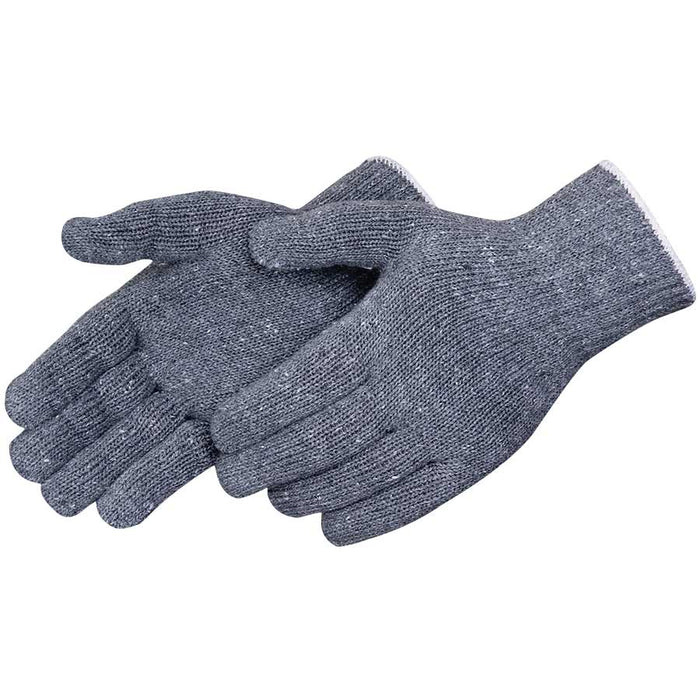 Liberty Safety String Knit Regular Weight Glove, Gray - BHP Safety Products