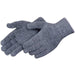 Liberty Safety String Knit Regular Weight Glove, Gray - BHP Safety Products