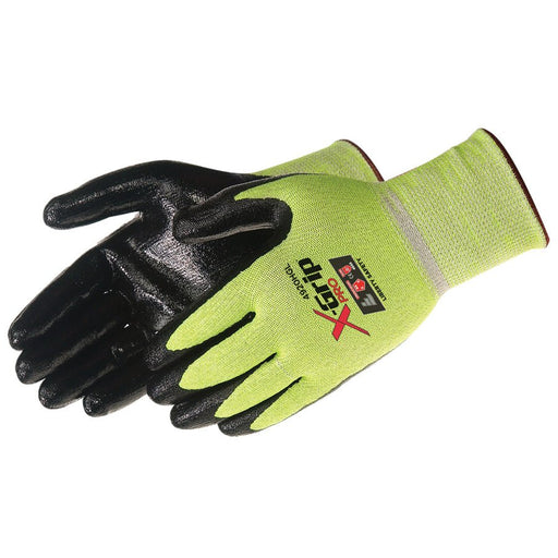 Liberty Safety X - Grip Pro ANSI A4 Black Nitrile Cut Resistant Gloves, 4920HG - BHP Safety Products