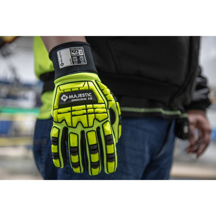 Majestic 21242HO - HY Knucklehead X10 Mechanics Glove - BHP Safety Products