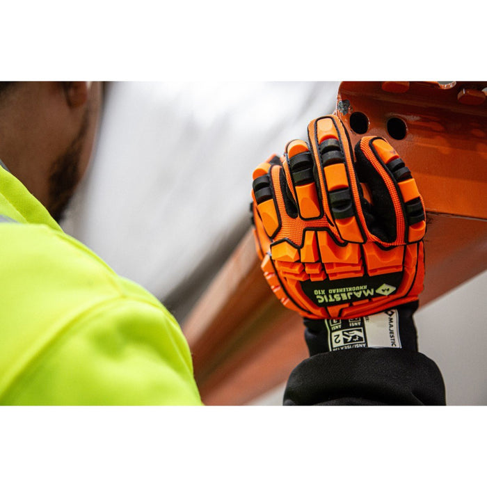 Majestic 21242HO - HY Knucklehead X10 Mechanics Glove - BHP Safety Products