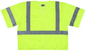 MCR Luminator Series, Class 3, Lime Safety Vest, VCL3MLZ - BHP Safety Products
