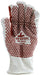 MCR Red Brick Terrycloth Work Glove, Heavy Weight, 2 - Ply, Nitrile Dots on Both Sides, 9460K - BHP Safety Products