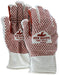 MCR Red Brick Terrycloth Work Glove, Heavy Weight, 2 - Ply, Nitrile Dots on Both Sides, 9460K - BHP Safety Products