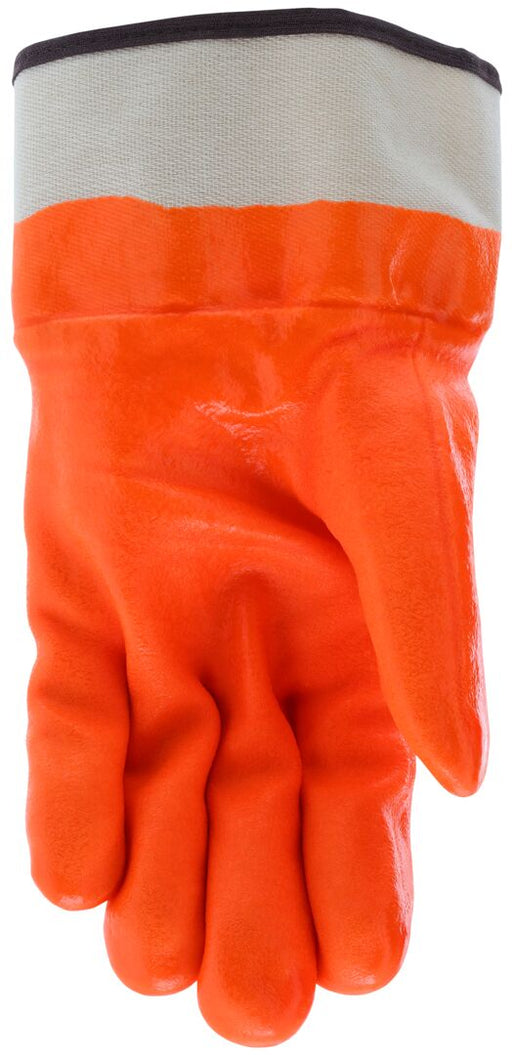 MCR Safety 6521SCO, PVC Coated, Insulated Work Gloves, Double Dipped, Hi - Vis Orange - BHP Safety Products