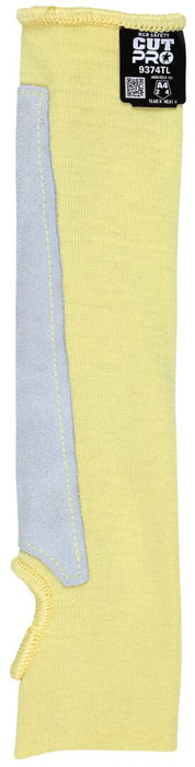 MCR Safety CutPro Cut Resistant Sleeve w/ Thumb Hole & Leather Pad, 9374TL - BHP Safety Products