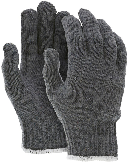 MCR Safety Heavy Weight String Knit Glove, Gray, 9507L (DOZEN/12 - Pairs) - BHP Safety Products