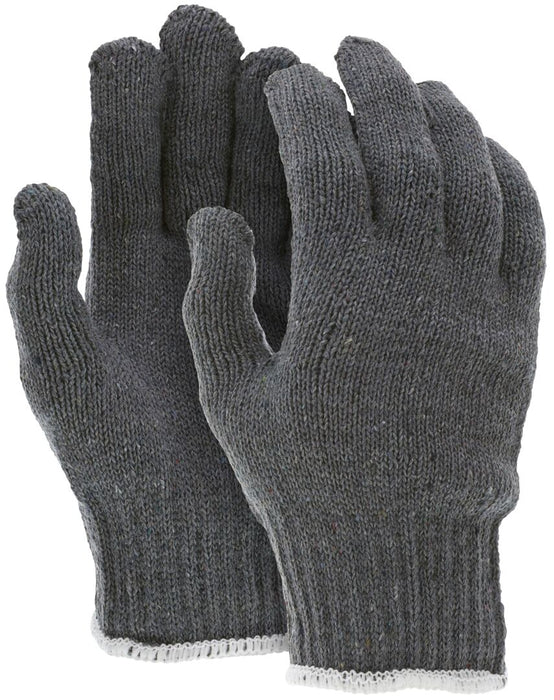 MCR Safety Heavy Weight String Knit Glove, Gray, 9507L (DOZEN/12 - Pairs) - BHP Safety Products