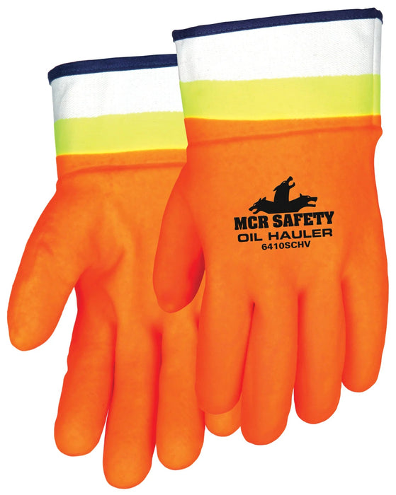 MCR Safety Hi - Vis Orange Oil Hauler Glove - BHP Safety Products
