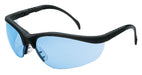 MCR Safety Klondike KD1 Series Safety Glass, Light Blue Lens, KD113 - BHP Safety Products