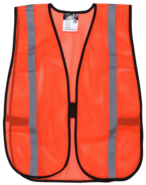 MCR Safety V211SR General Purpose Mesh Safety Vest (Not ANSI - Rated) - BHP Safety Products