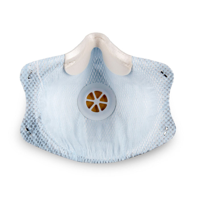 Moldex 2500N95 Disposable Particulate Respirator Plus Nuisance Acid Gases with Valve, Medium/Large, NIOSH Approved - BHP Safety Products