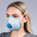 Moldex 2500N95 Disposable Particulate Respirator Plus Nuisance Acid Gases with Valve, Medium/Large, NIOSH Approved - BHP Safety Products
