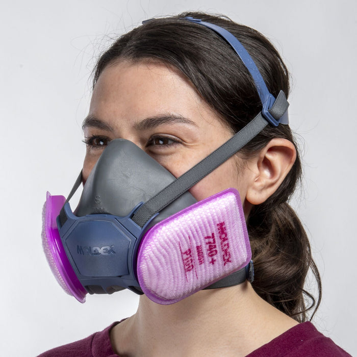 Moldex 7740+ Semi - Rectangular P100 Particulate Filter w/ IonicAir Filtration Technology (IFT) - BHP Safety Products