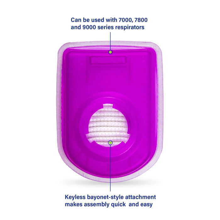 Moldex 7740+ Semi - Rectangular P100 Particulate Filter w/ IonicAir Filtration Technology (IFT) - BHP Safety Products