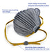 Moldex Airwave 4800N95 Plus Relief From Organic Vapors With SmartStrap & Full Foam (10 Masks/Box) Face Seal - BHP Safety Products