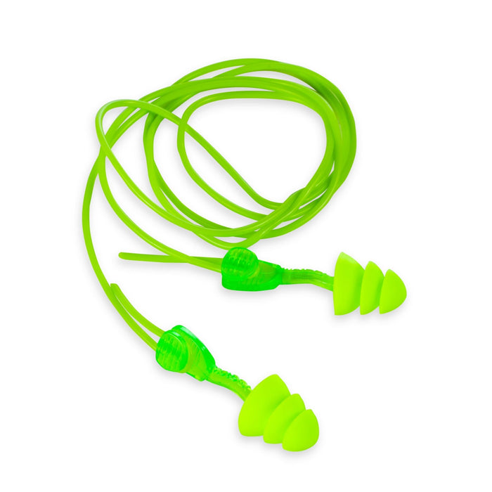 Moldex Glide® Trio Corded Reusable Twist and Push - In Earplug 6445, NRR 27dB (Box of 50 - Pairs) - BHP Safety Products