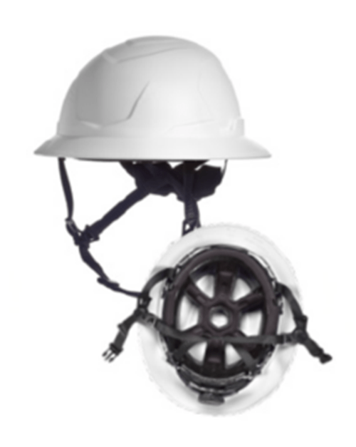 MSA V - Gard H2® Full Brim Safety Helmet - BHP Safety Products