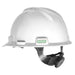 MSA V - Gard Slotted Cap, Size Large, White, w/Fas - Trac III Suspension, 477482 - BHP Safety Products
