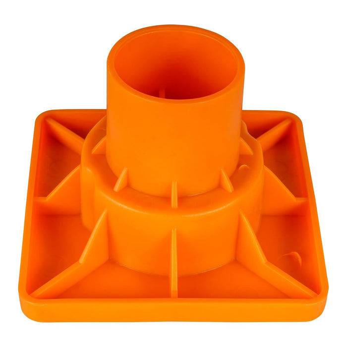 PALMER Premium REBAR CAPS; OSHA Approved; 100pcs Construction Rebar Safety Caps; Fits Rebars 3 - 8 - BHP Safety Products