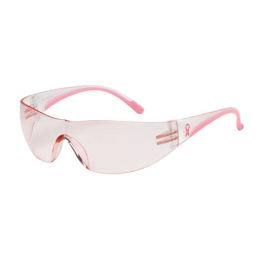 PIP 250 - 10 - 0904 Eva Rimless Safety Glasses with Pink Lens and Anti - Scratch Coating - BHP Safety Products