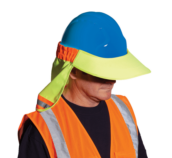 PIP EZ - Cool Hi - Vis Hard Hat Visor and Neck Shade, 396 - 800 - BHP Safety Products